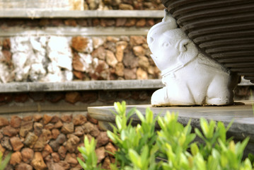 small artificial elephant