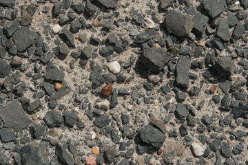 cracked asphalt
