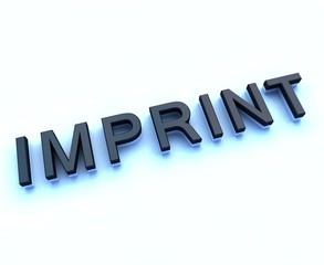 imprint 3d sign