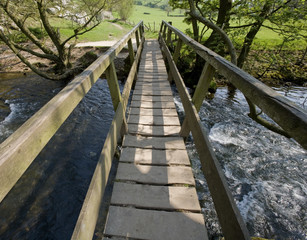 Obraz premium bridge over river