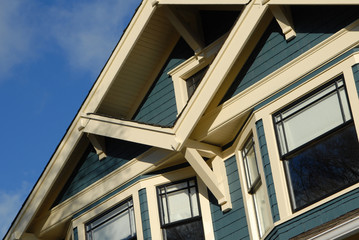 craftsman style house detail