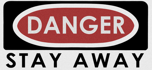 danger, stay away - 1731579
