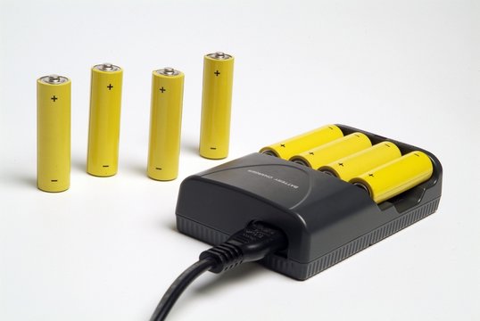  charger and rechargeable-batteries 2
