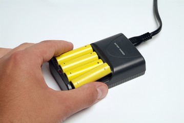  charger and rechargeable-batteries 4