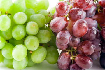 bunches of grapes