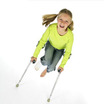 Girl With A Broken Leg