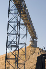 corn harvest pile