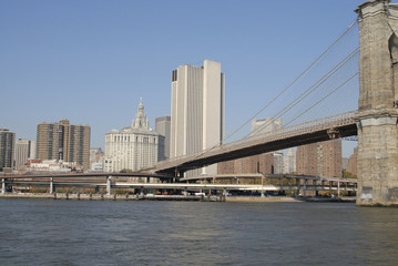 Fototapeta premium brooklyn bridge, manhattan