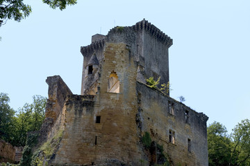 Fototapeta na wymiar Commarque Castle, Francja