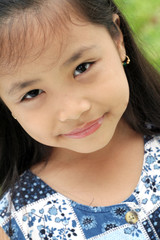young asian girl