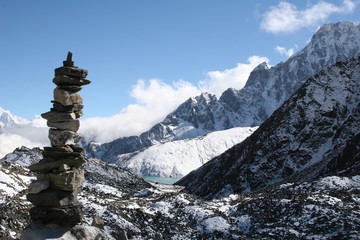 buddhist chorten - himalayas