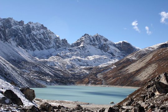 ngozumba tsho - himalayas