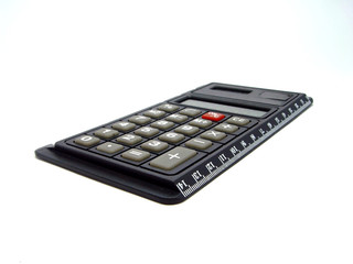 calculator and ruler