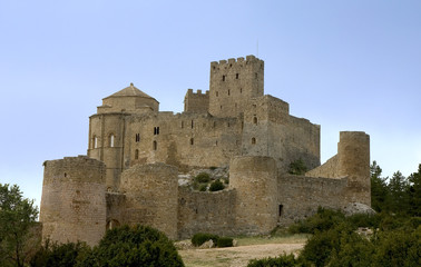 Fototapeta na wymiar Zamek Loarre, Huesca, Hiszpania