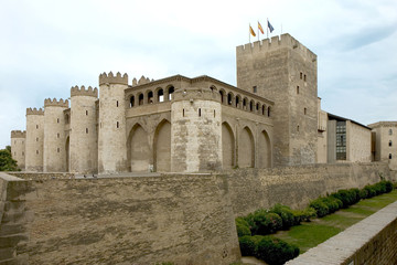 Fototapeta premium la aljaferia, zaragoza
