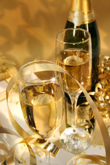 golden champagne sparkle - 1749776