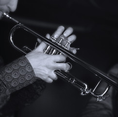 trumpet player