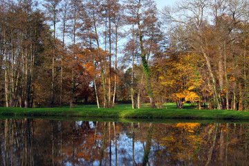 etang automne