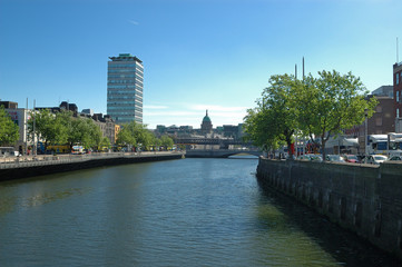 Fototapeta na wymiar zobacz Dublin