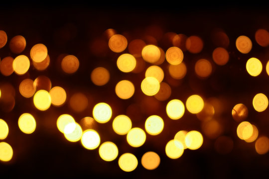 Christmas Lights, Out Of Focus