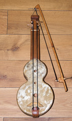 rabel ,  instrumento musical medieval