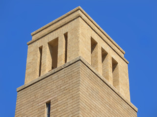1920s squared tower