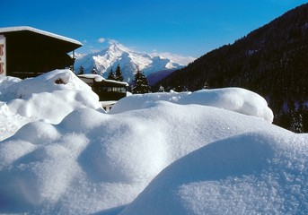 Fototapeta premium zillertaler alpen