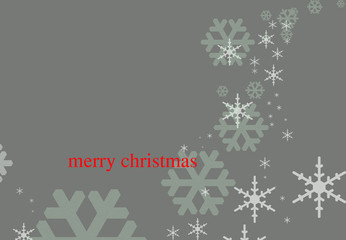 merry christmas red letters