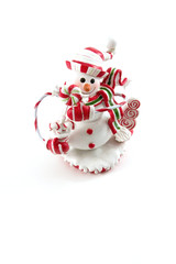 christmas decoration house - snowman