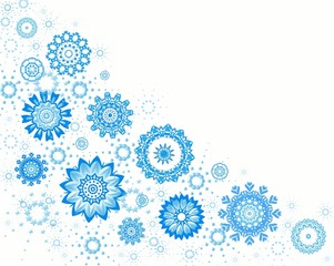 christmas snowflakes.