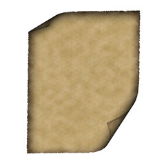 vintage grunge rolled parchment
