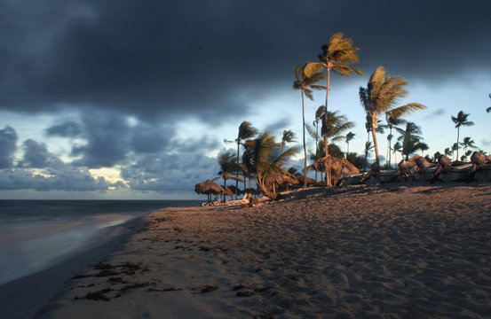 strand am morgen