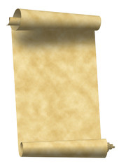 vintage scroll paper