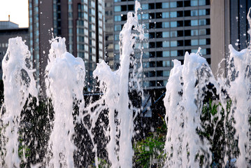 city fountain