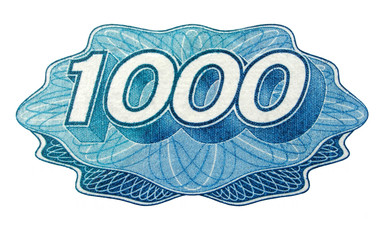 one thousand number