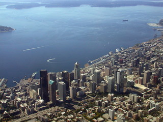 seattle from the air