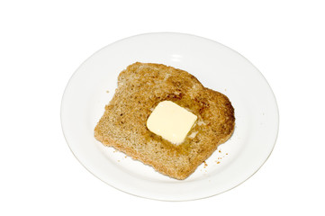 buttered toast