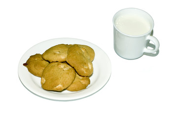 cookies and milk