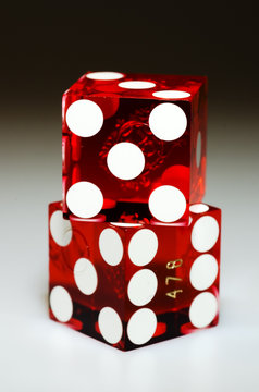 stacked dice