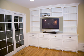 remodeled entertainment center