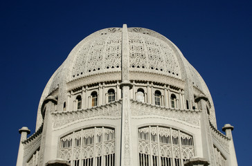 the bahai house of worship