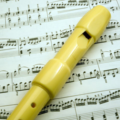 notes and flute