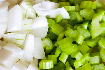 celery and onion