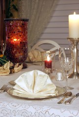 festive table