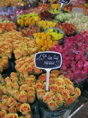marché aux fleurs