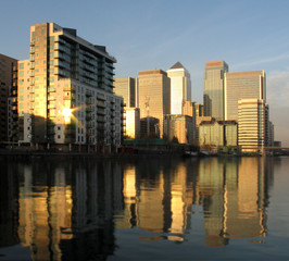 Fototapeta na wymiar London Docklands