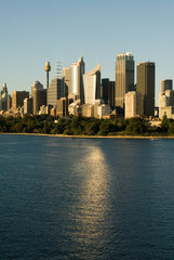 Obraz premium early morning on sydney harbour australia
