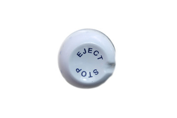 blue stop button