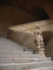 Obraz premium biblioteca de cataluña