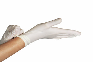 surgical gloves